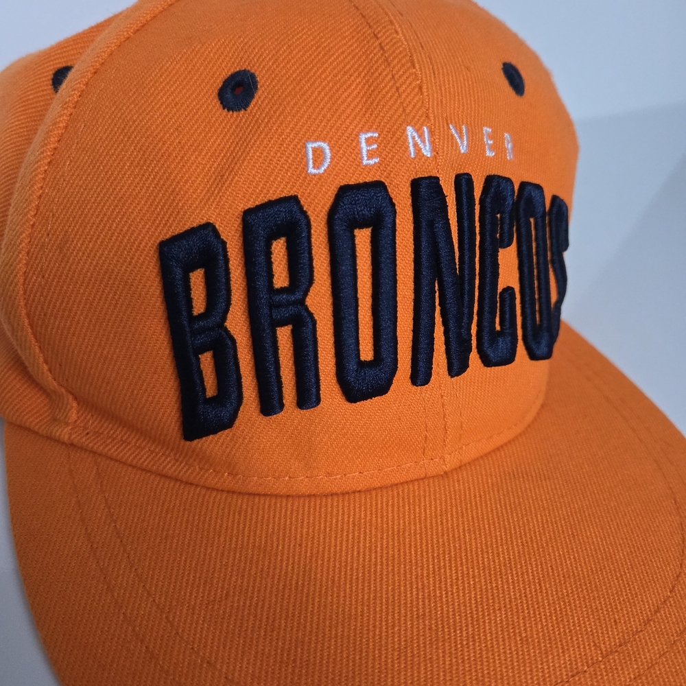 Budweiser Bright Orange Cap with Embroidered Logo Patch